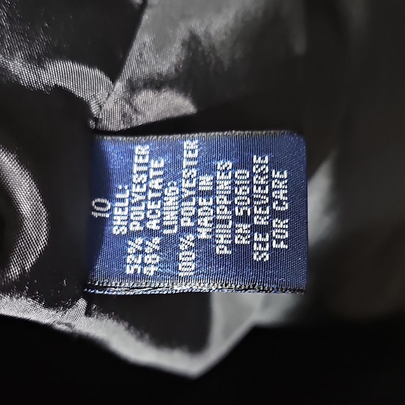 Preston & York Elegant Black Button-Up Blazer Size 10 - Picture 4 of 6